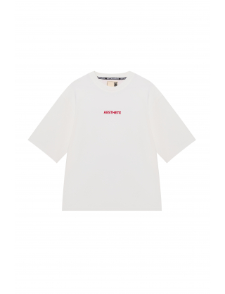 Картинка Футболка біла з принтом